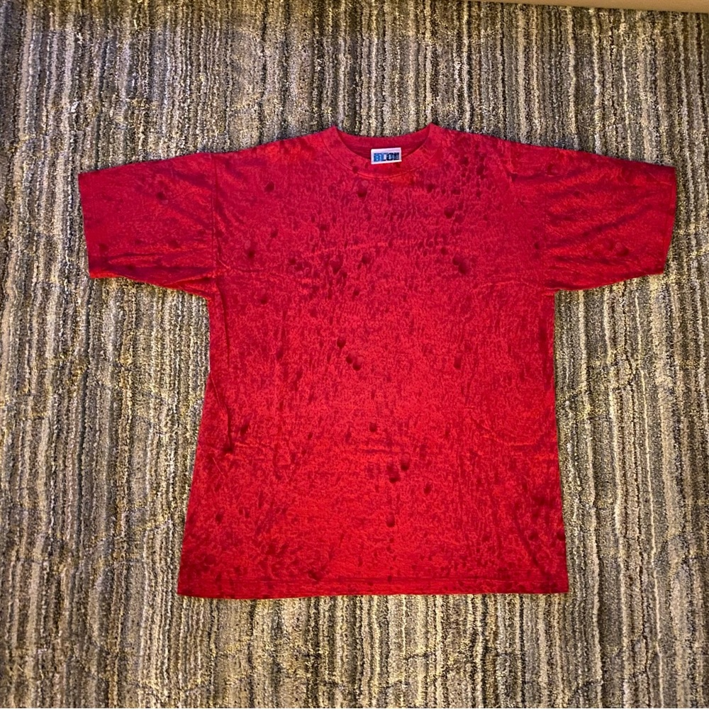 Nice plain but stylish Vintage Ocean Blue T-shirt.